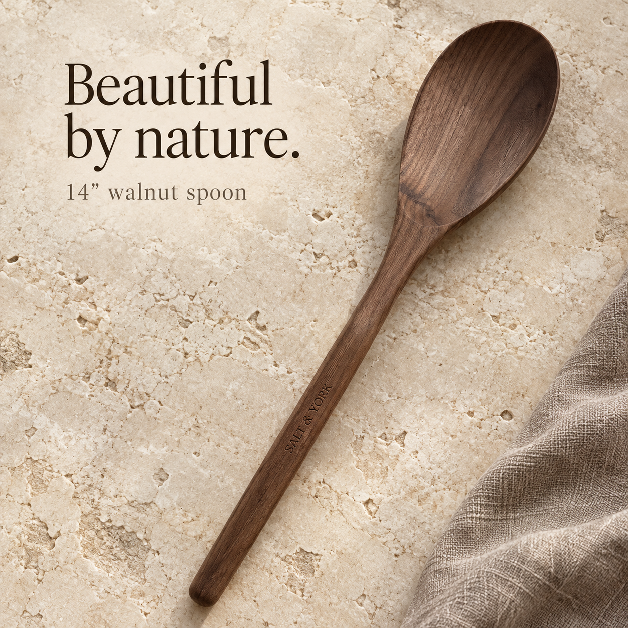 Large Walnut Spoon