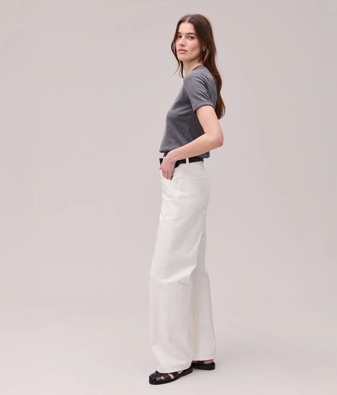 The Washable Cotton Silk Tee
