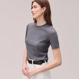 The Washable Cotton Silk Tee
