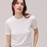 The Washable Cotton Silk Tee