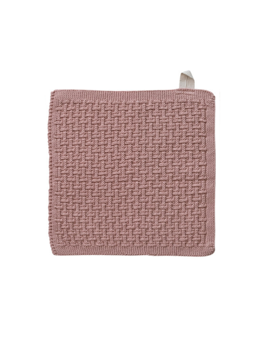 Square Cotton Knit Dish Cloths