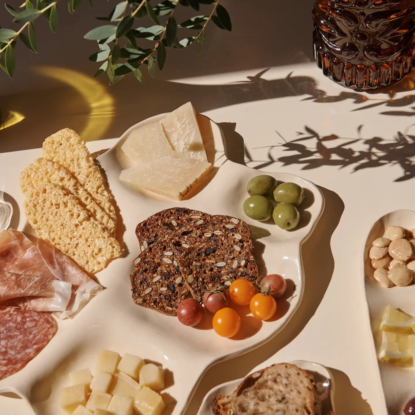 Large Ceramic Charcuterie Board