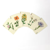 Single Playing Card Deck - Wildflowers