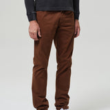 Gage Slim Straight Cashmere Touch Sateen