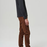 Gage Slim Straight Cashmere Touch Sateen