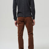 Gage Slim Straight Cashmere Touch Sateen
