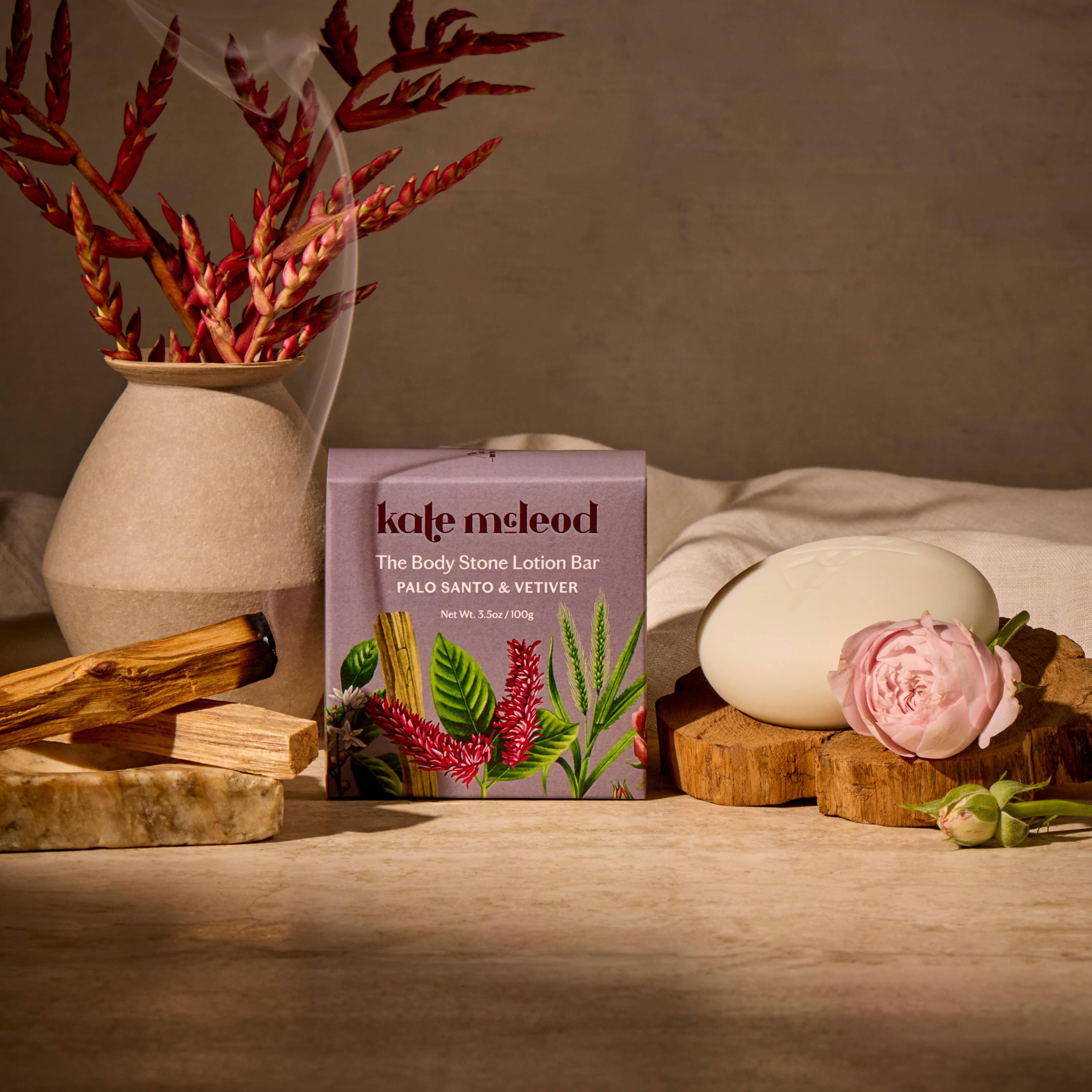 Palo Santo & Vetiver  | Deep Moisturizing Lotion Bar
