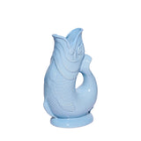 Pale Blue Gluggle Jug