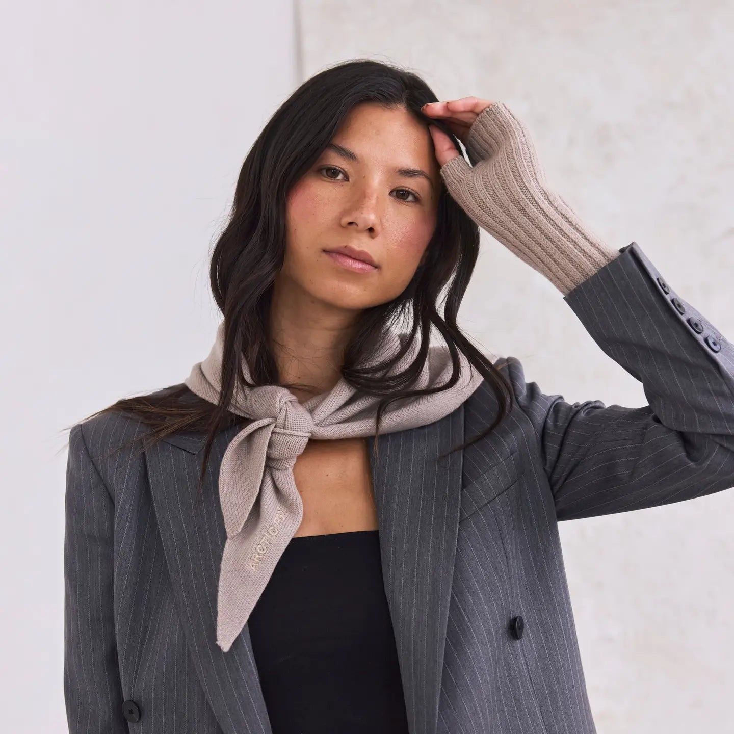 Merino Wool Triangle Scarf