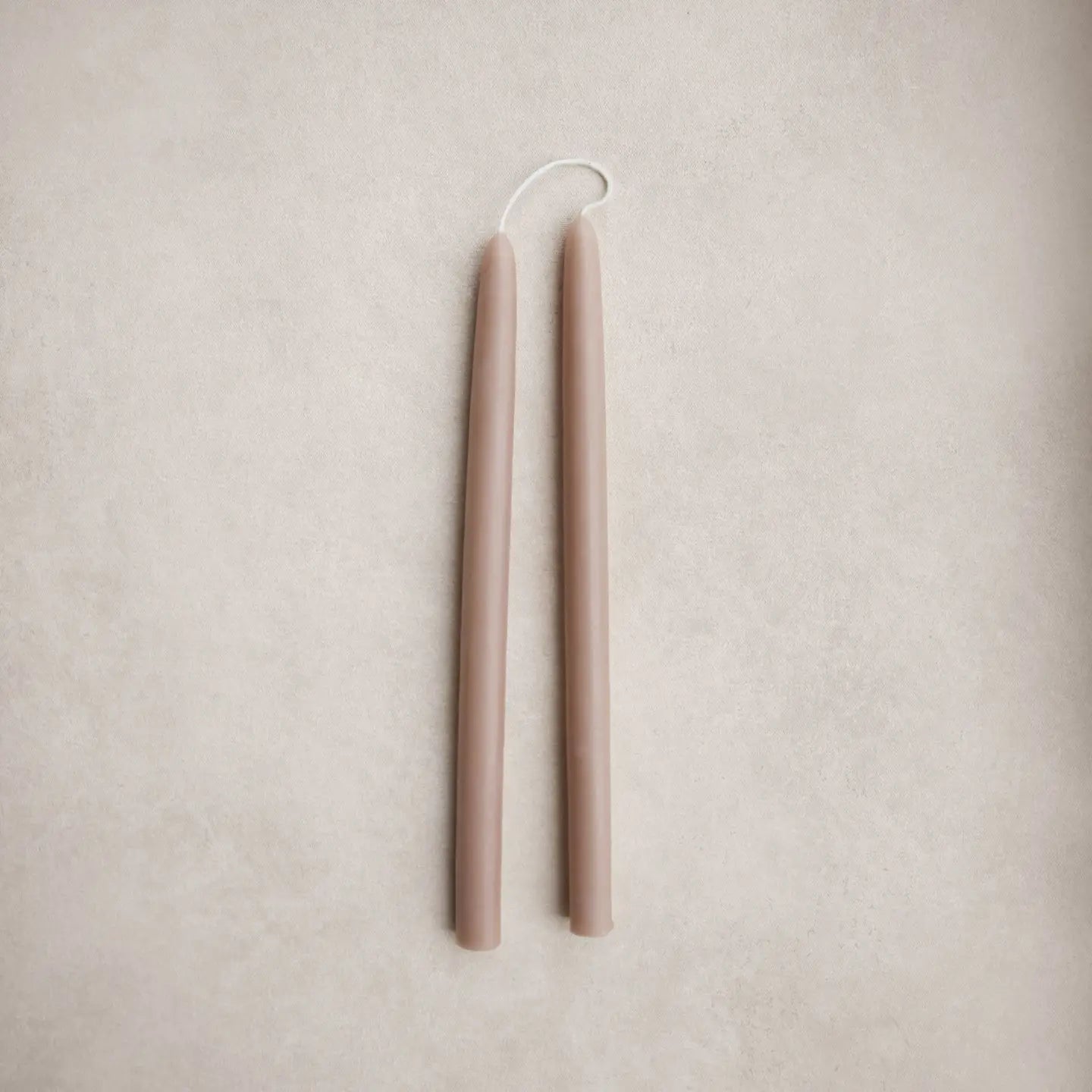 12" Beeswax Dipped Taper Candles