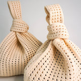 Oat Crochet Handbag