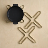Forge Brass Trivets