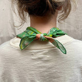 Garden Party Silk Bandana