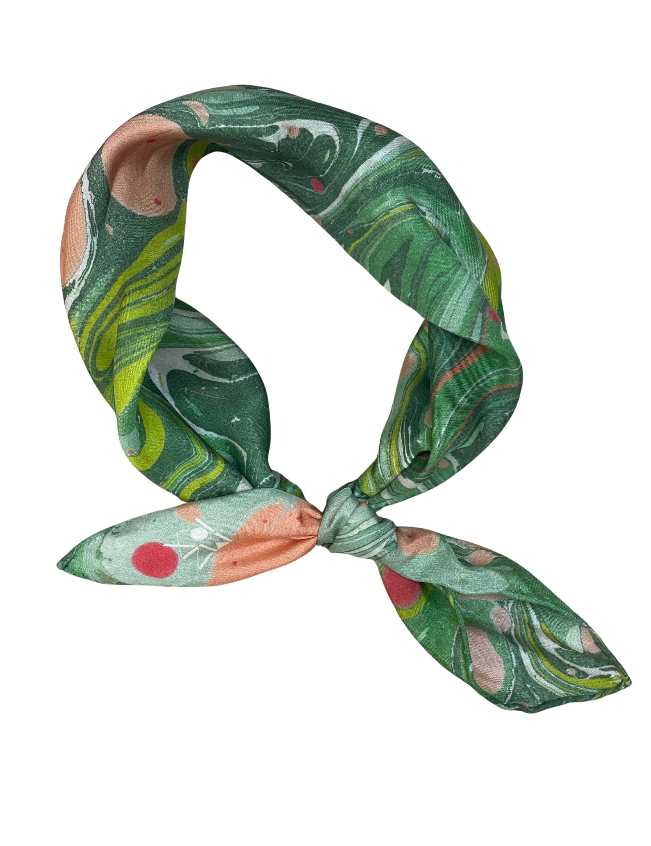 Garden Party Silk Bandana
