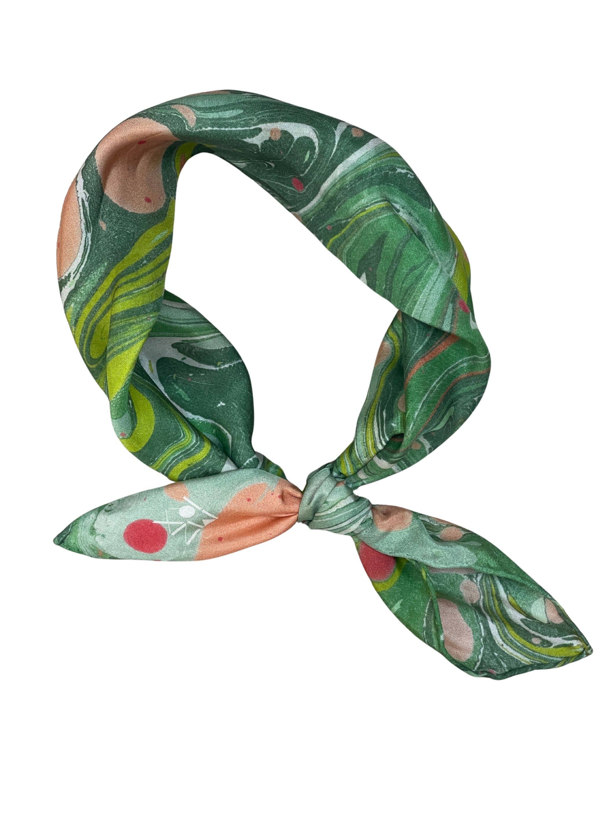 Garden Party Silk Bandana