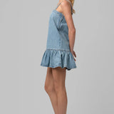 Denim Strap Dress