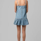 Denim Strap Dress