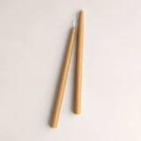 12" Beeswax Dipped Taper Candles