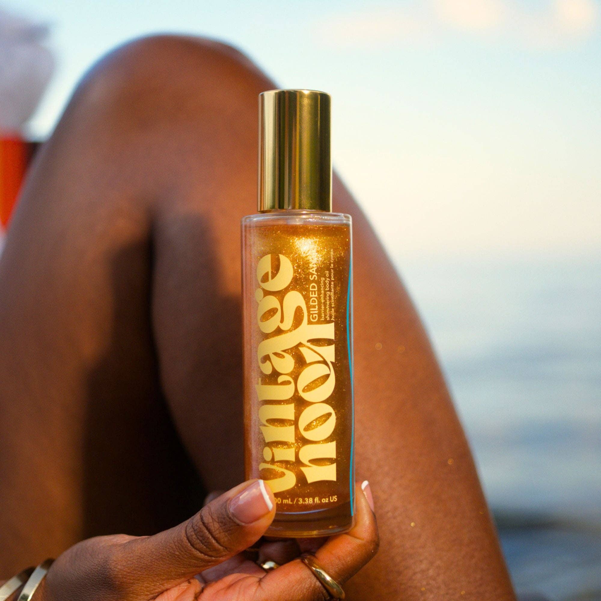 Barrier-Enhancing Shimmering Body Oil