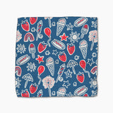 Summer Fun in Blue Dishcloth Set