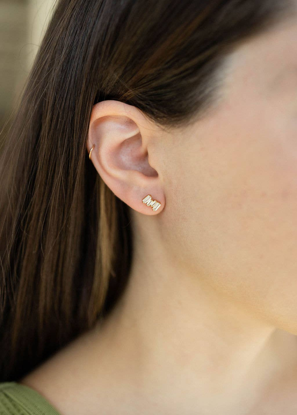 Bridgette Diamond Cluster Studs