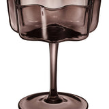 Flower Wave Coupe Cocktail Glasses