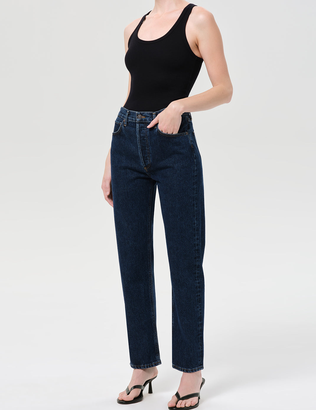 Maria Rib Tank Thong Bodysuit