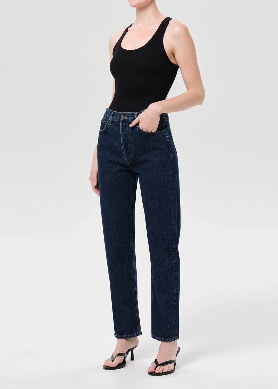 Maria Rib Tank Thong Bodysuit