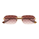 Integrated Logo Sunglasses