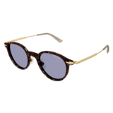 Montblanc NIB Men's Havana Round Sunglasses