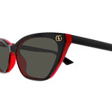 Women's Two Color Cat Eye