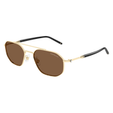 Rimless Rectangular Sunglasses