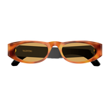 Narrow Flat Sunglasses
