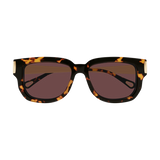 Bold Metal Temple Sunglasses