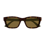 Men's Havana & Green Sunglasses