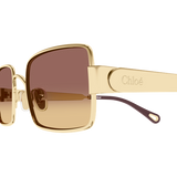 Retro Sunglasses - Brown