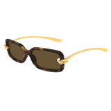 Rectangular Knot Sunglasses