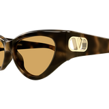 Cut-Out Logo Sunglasses