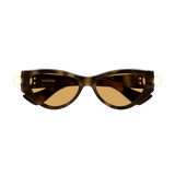 Cut-Out Logo Sunglasses