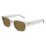 NIB Men's Rectangular Acetate Sunglasses
