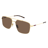Men's Gold Sign Sunglasses