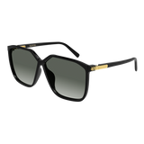 Women's Vintage V Shape Sunglasses