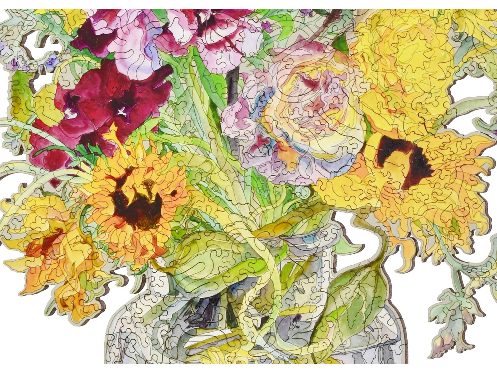 An English Bouquet Puzzle