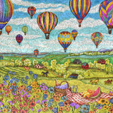 Balloons Over Farmland Puzzle