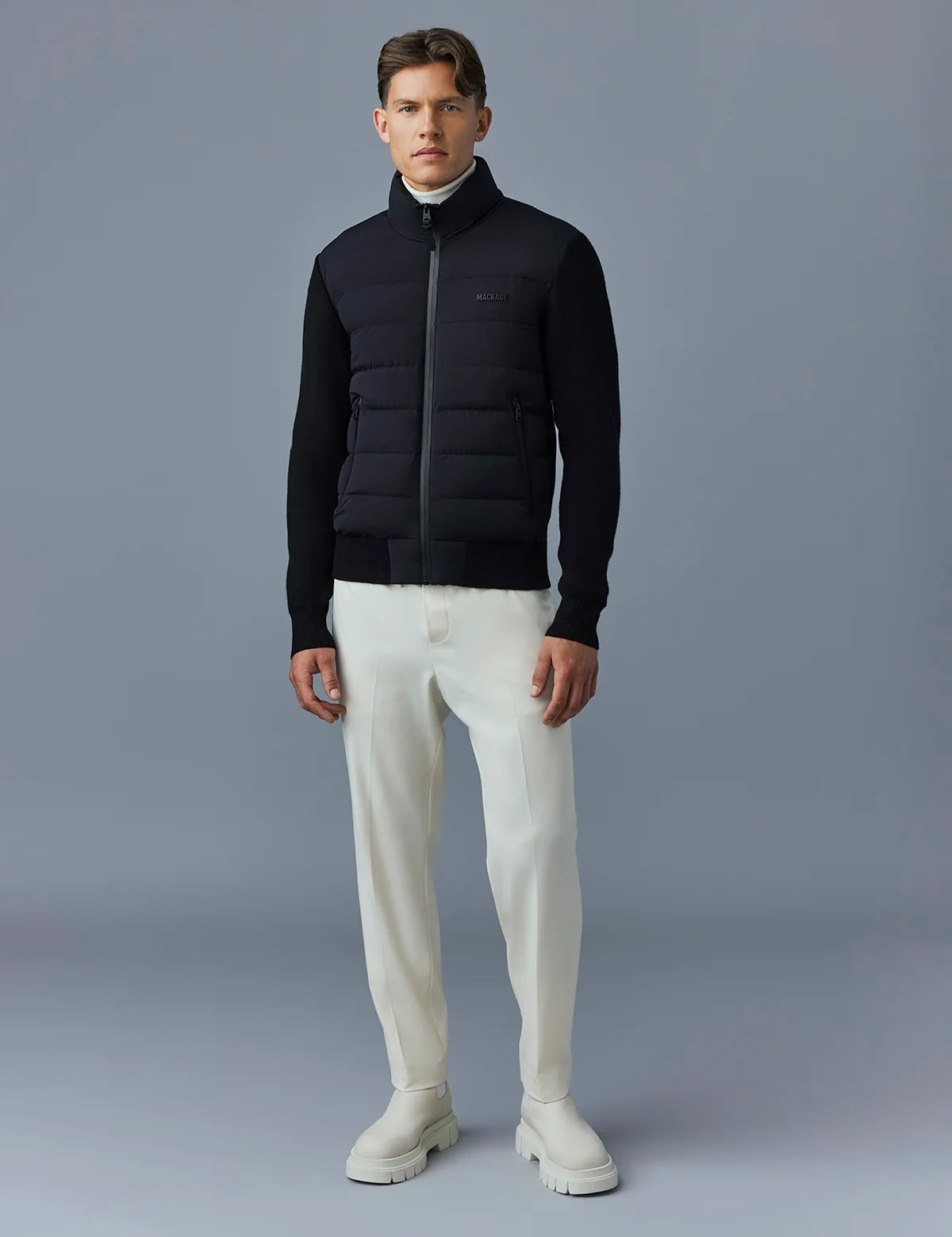 HANEY-CITY Hybrid Light Down Jacket