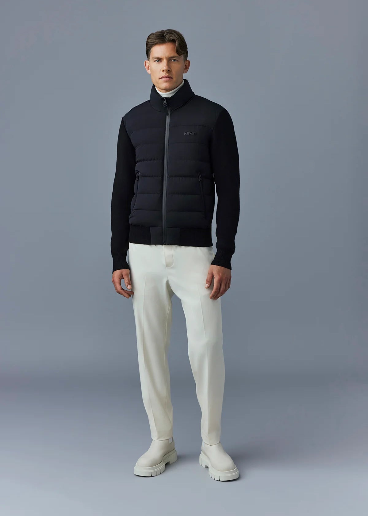 HANEY-CITY Hybrid Light Down Jacket