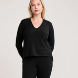 Houston Long Sleeve V-neck