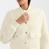 Juniper Brushed Knit Bomber Jacket