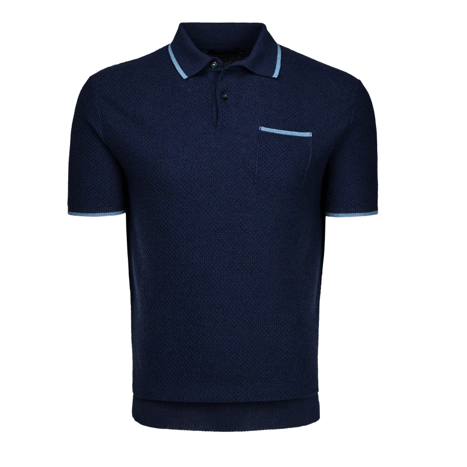 Seneca Short Sleeve Sweater Polo