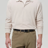 Long Sleeve Banded Polo